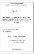 Thạc Sĩ Tâm Lý Học Đại Học Văn Hiến