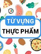 Từ Vựng Chế Biến Thực Phẩm Tiếng Nhật